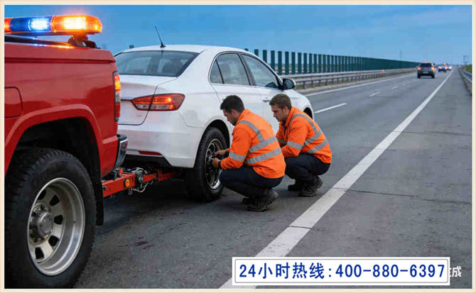 钟楼道路救援